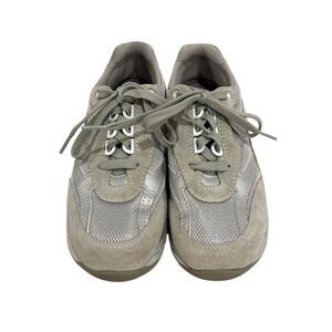 SAS Sneaker Womens Sz 5M Gray Suede Leather Tour Mesh Walking Running Workout